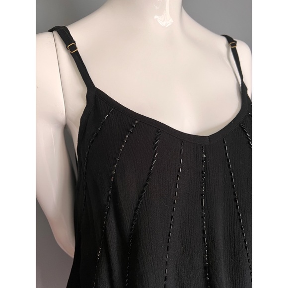 Chloe Oliver : beaded layered swing tank - Picture 3 of 13